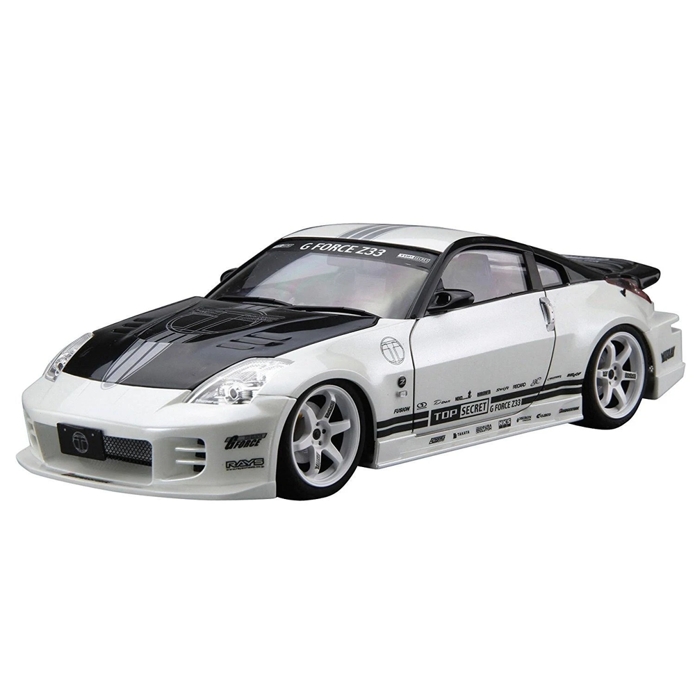 Aoshima: Nissan (2005) Top Secret Z33 Fairlady Z 1/24 Scale Model Kit #33 (ONLINE ORDER ONLY)