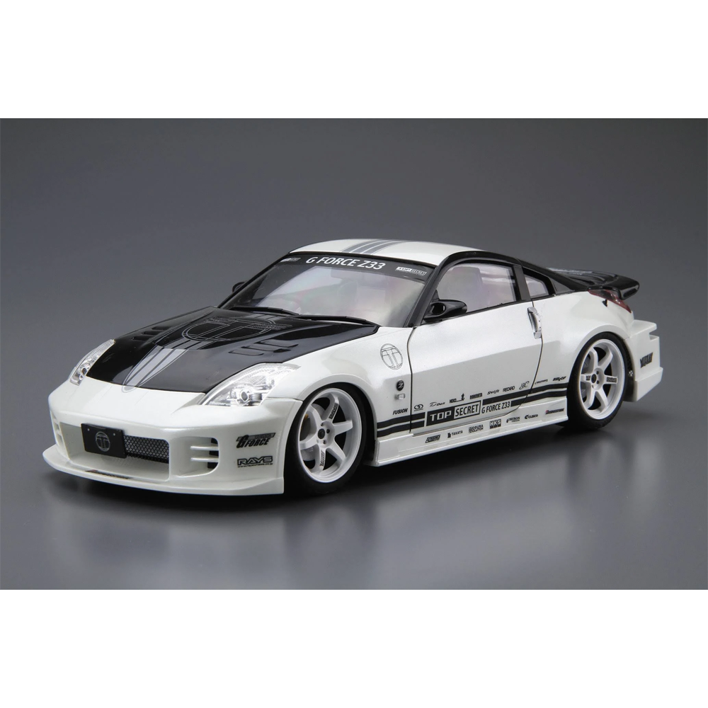 Aoshima: Nissan (2005) Top Secret Z33 Fairlady Z 1/24 Scale Model Kit #33 (ONLINE ORDER ONLY)