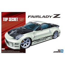 Aoshima: Nissan (2005) Top Secret Z33 Fairlady Z 1/24 Scale Model Kit #33 (ONLINE ORDER ONLY)