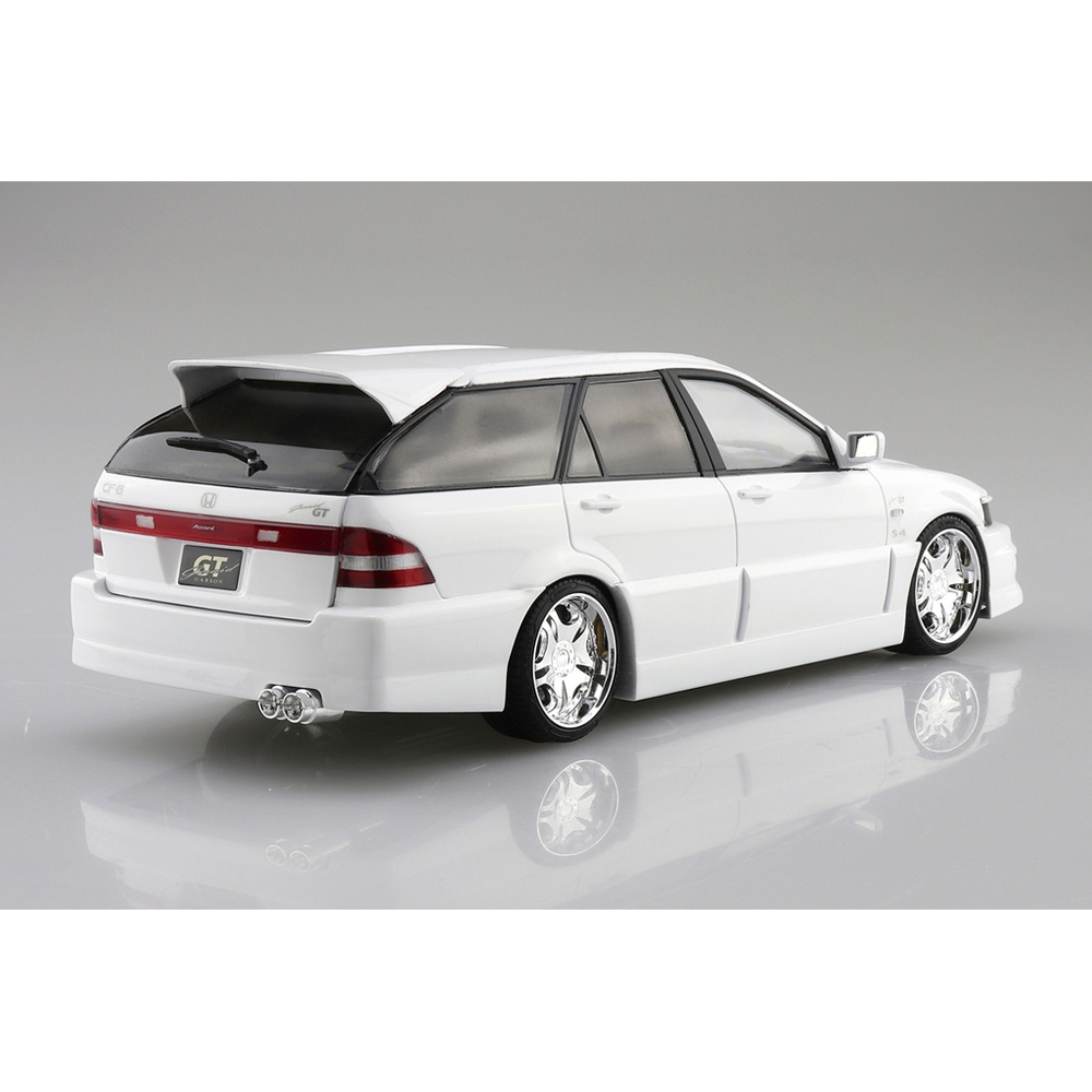 Aoshima: 1/24 Garson Geraid GT CF6 Accord Wagon '97 (Honda) Scale Model Kit #63 (ONLINE ORDER ONLY)