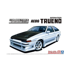 Aoshima: 1/24 Car Boutique Club AE86 Sprinter Trueno '85 (Toyota) Scale Model Kit #45 (ONLINE ORDER ONLY)