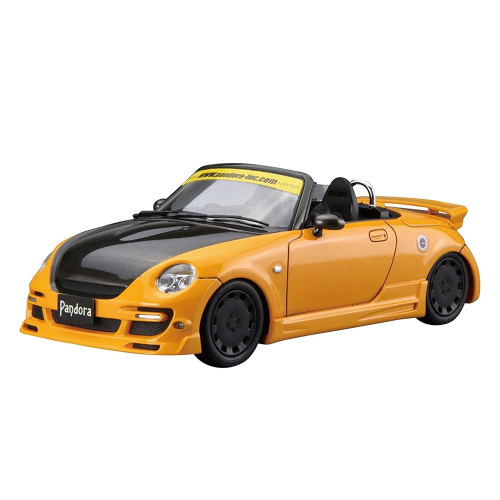 Aoshima: 1/24 Pandora Type 887 EVO II L880K Copen '02 (Daihatsu) Scale Model Kit #51 (ONLINE ORDER ONLY)