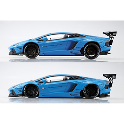 Aoshima: 1/24 LB-Works Lamborghini Aventador Ver. 1 Scale Model Kit #17 (ONLINE ORDER ONLY)