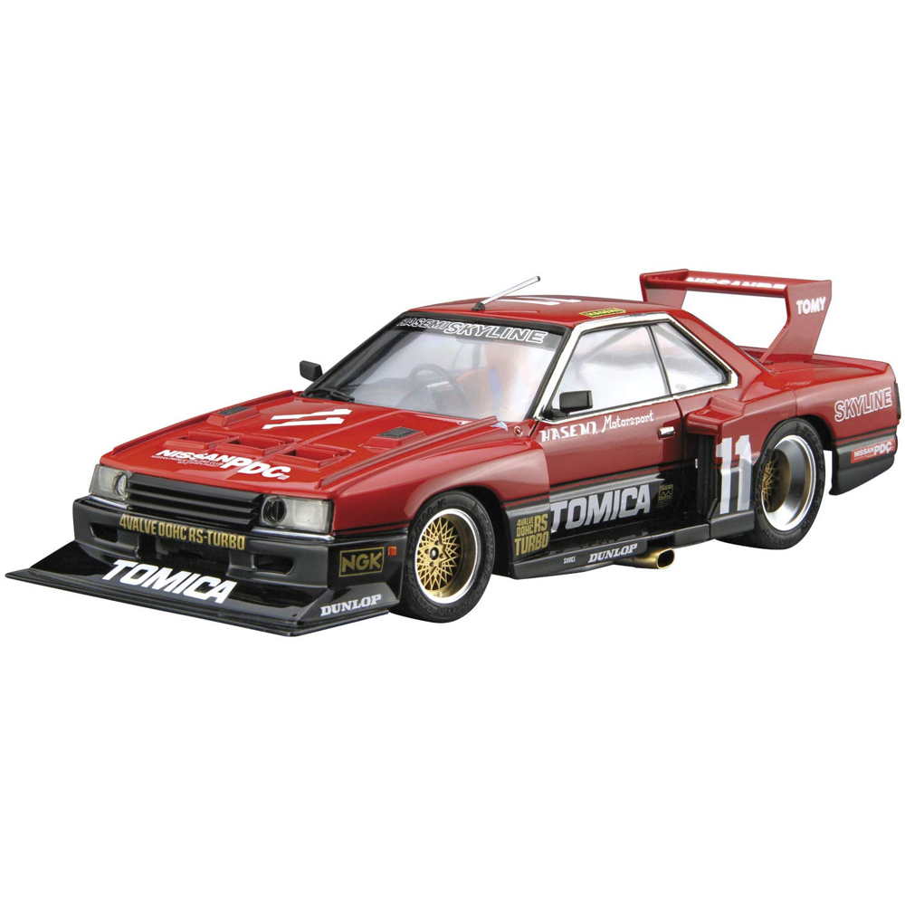 Aoshima: 1/24 NISSAN KDR30 SKYLINE SUPER SILHOUETTE '82 Scale Model Kit #11 (ONLINE ORDER ONLY)