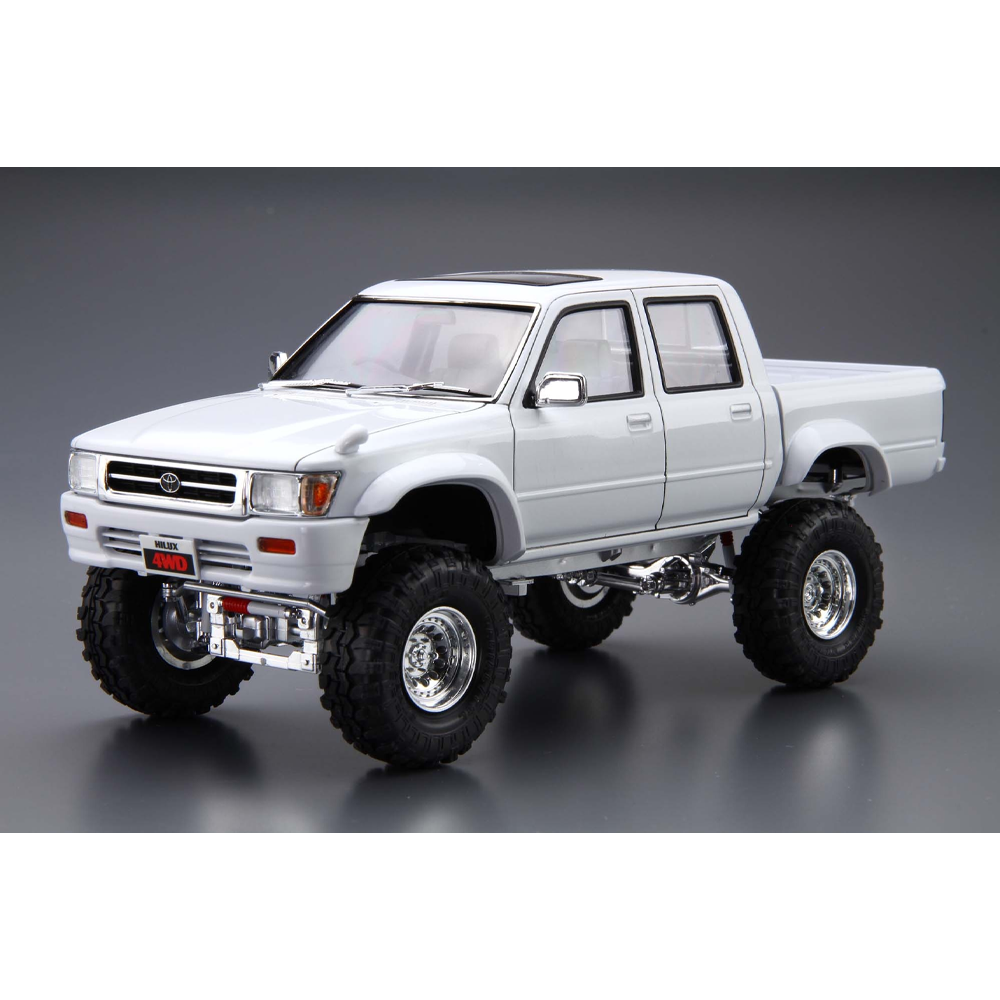 Aoshima: 1/24 LN107 HILUX Pickup Double Cab Lift-Up '94 (Toyota) Scale Model Kit #05 (ONLINE ORDER ONLY)
