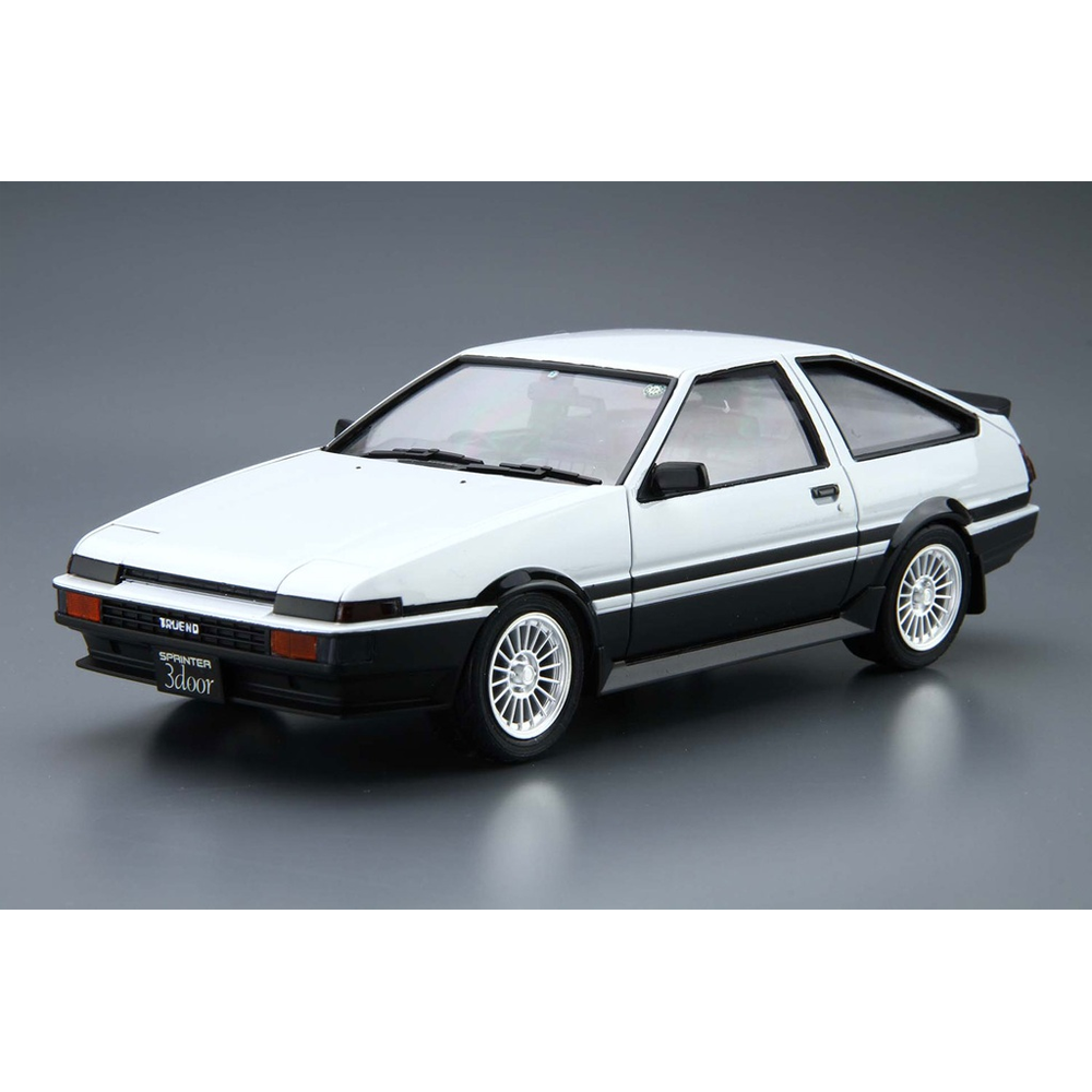 Aoshima: 1/24 Toyota AE86 Sprinter Trueno GT-APEX '85 Scale Model Kit #05 (ONLINE ORDER ONLY)