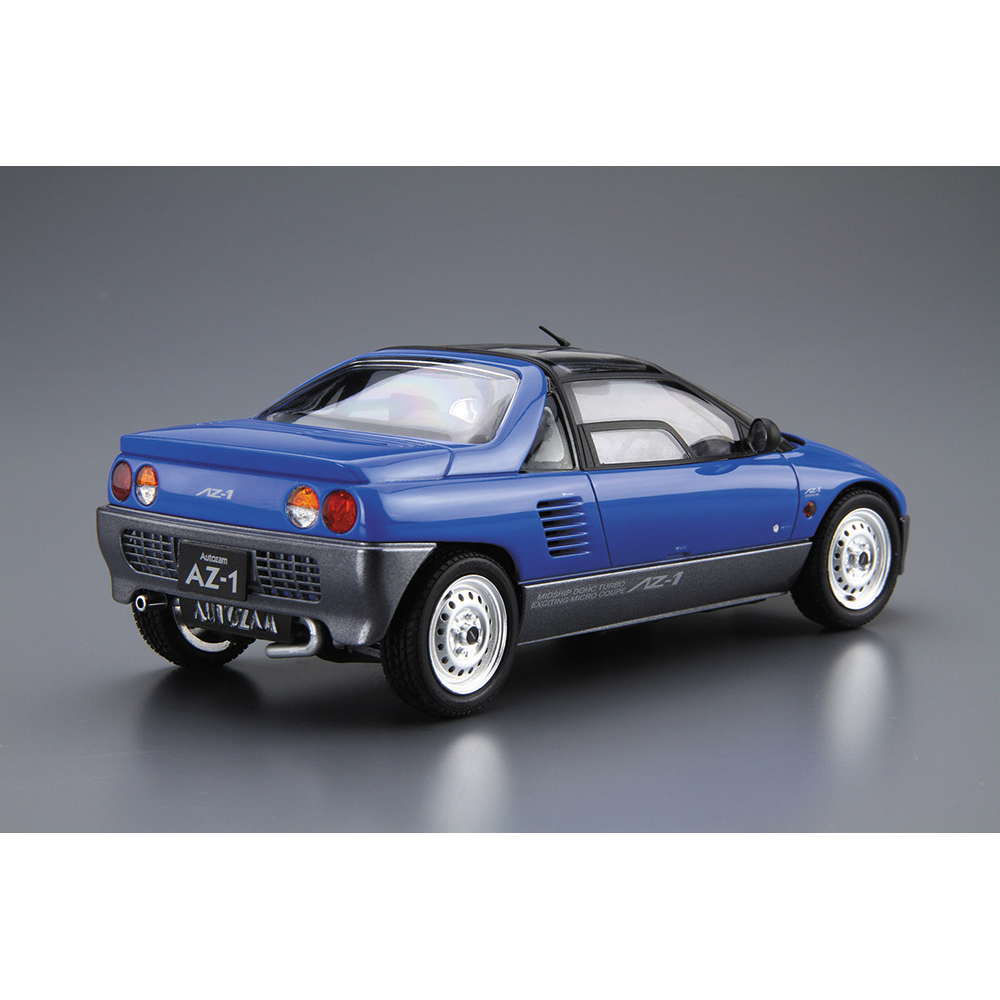Aoshima: 1/24 Mazdaspeed PG6SA AZ-1 '92 (Mazda Blue) Scale Model Kit #38 (ONLINE ORDER ONLY)