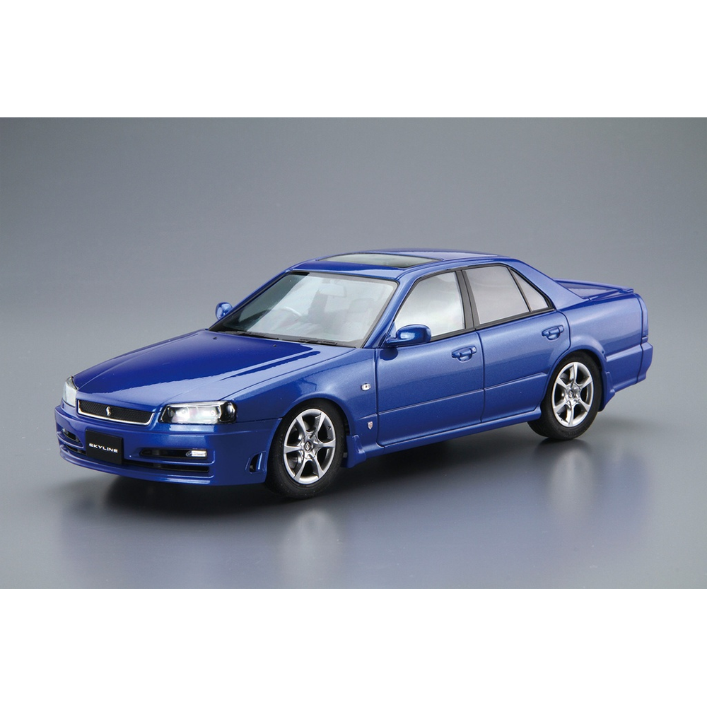 Aoshima: 1/24 NISSAN ER34 SKYLINE 25GT TURBO '01 Scale Model Kit #88 (ONLINE ORDER ONLY)