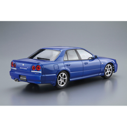 Aoshima: 1/24 NISSAN ER34 SKYLINE 25GT TURBO '01 Scale Model Kit #88 (ONLINE ORDER ONLY)