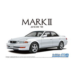 Aoshima: 1/24 TOYOTA JZX100 MARKII TOURER V '00 Scale Model Kit #100 (ONLINE ORDER ONLY)
