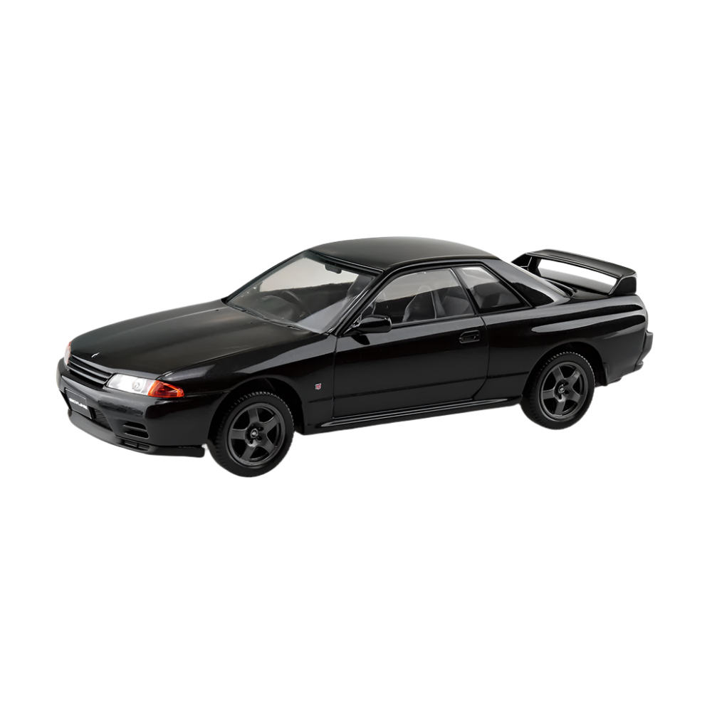 Aoshima: 1/32 The Snap Kit Nissan R32 Skyline GT-R (Black Pearl Metallic) Scale Model Kit #14-C (ONLINE ORDER ONLY)