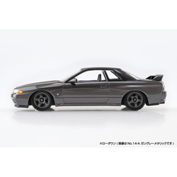 Aoshima: 1/32 The Snap Kit Nissan R32 Skyline GT-R (Black Pearl Metallic) Scale Model Kit #14-C (ONLINE ORDER ONLY)