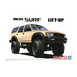 Aoshima: 1/24 Toyota Hilux Surf Lift Up VZN130G '91 Scale Model Kit #72 (ONLINE ORDER ONLY)