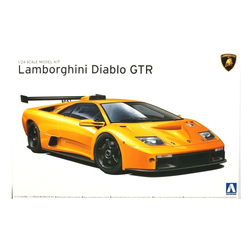 Aoshima: 1/24 Lamborghini Diablo GTR '99 Scale Model Kit #24 (ONLINE ORDER ONLY)