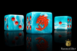 Sea Monsters Dice - Orange (ONLINE ORDER ONLY)