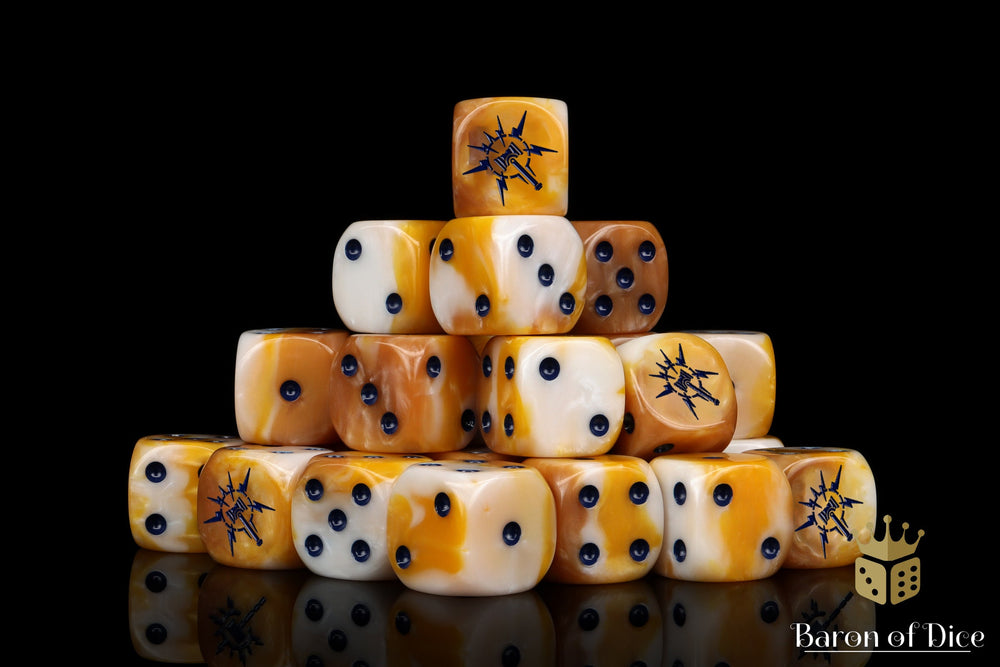 Lightning Hammer Dice - Golden Hues (ONLINE ORDER ONLY)