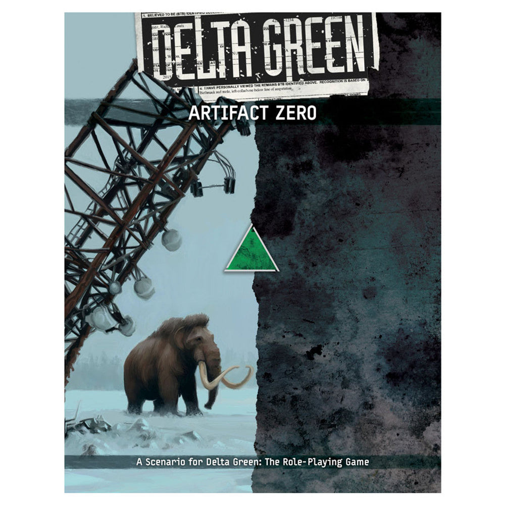 Delta Green: Artifact Zero (ONLINE ORDER ONLY)