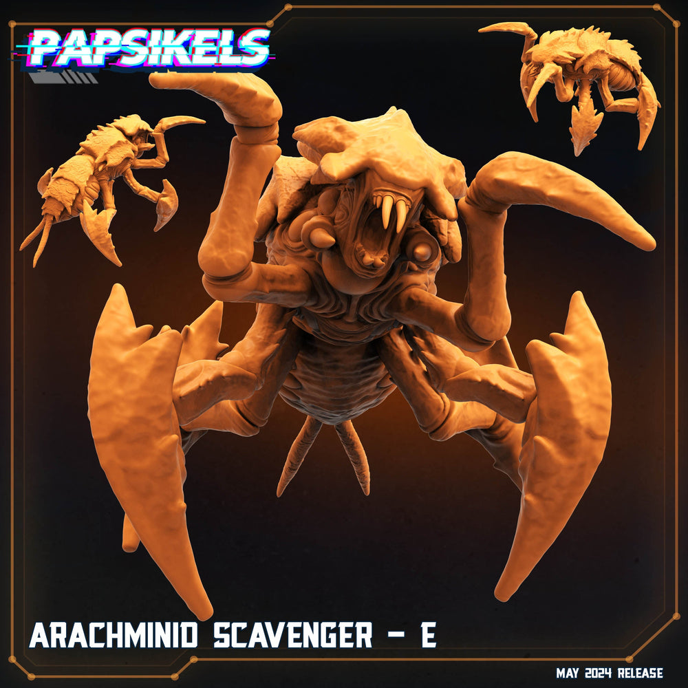 3D Printed Papsikels Arachminid Scavenger Set Democracy Troopers Bugs and Bots 28mm 32mm (Online Only)