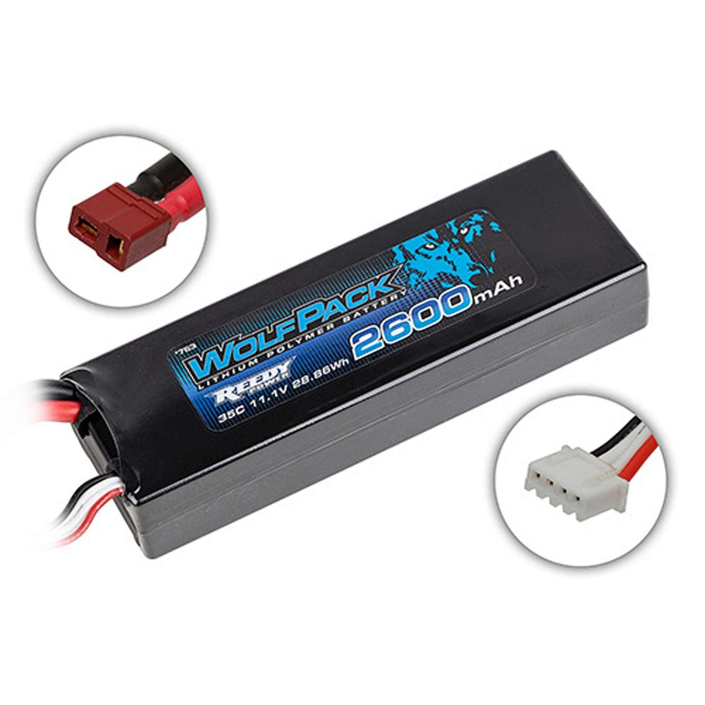 Team Associated Reedy WolfPack 3S 11.1V 2600mAh 35C LiPo Battery
