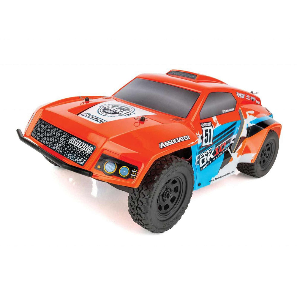Team Associated Pro2 DK10SW 1/10 Electric Dakar Buggy RTR Orange/Blue (ONLINE ORDER ONLY)