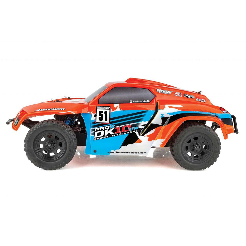 Team Associated Pro2 DK10SW 1/10 Electric Dakar Buggy RTR Orange/Blue (ONLINE ORDER ONLY)