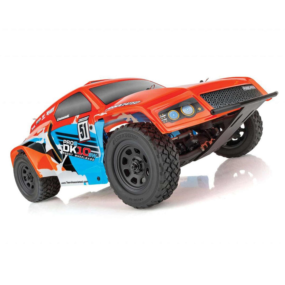Team Associated Pro2 DK10SW 1/10 Electric Dakar Buggy RTR Orange/Blue (ONLINE ORDER ONLY)