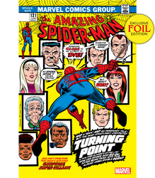 [Foil] Amazing Spider-Man #121 Facsimile Edition Unknown Comics John Romita Exclusive Var (06/14/2023) (ONLINE ORDER ONLY)