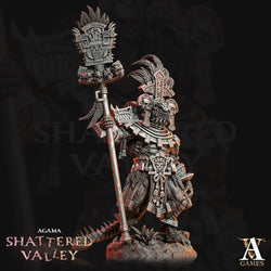 3D Printed Archvillain Games Agama Shattered Valley - Agama Aztical 28mm 32mm D&D (Online Only)