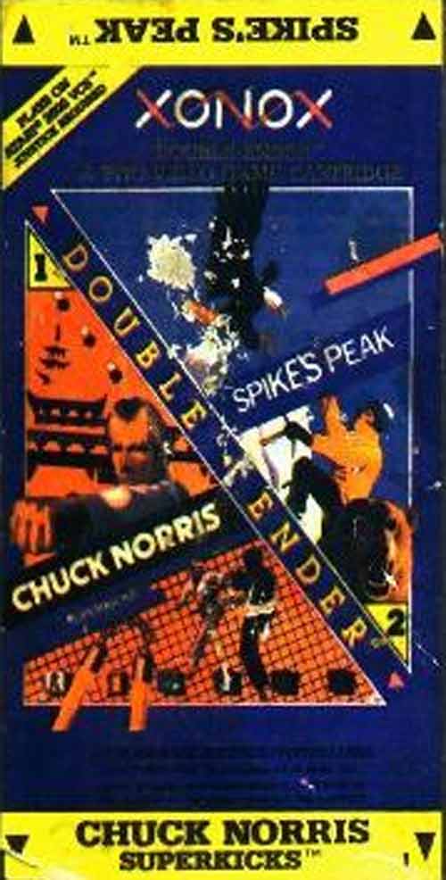 Chuck Norris Superkicks/Spike's Peak (Atari 2600) (Online Only)