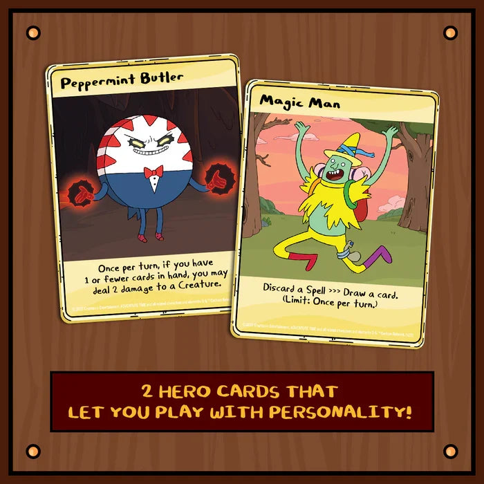 Adventure Time Card Wars: Peppermint Butler vs. Magic Man - Collector's Pack
