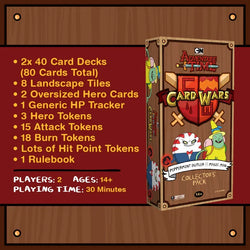 Adventure Time Card Wars: Peppermint Butler vs. Magic Man - Collector's Pack