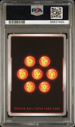 2021 DRAGON BALL SUPER CROSS SPIRITS SSG GOKU, LGNDRY SPRT #P-312 - PSA 10 (Online Order Only)
