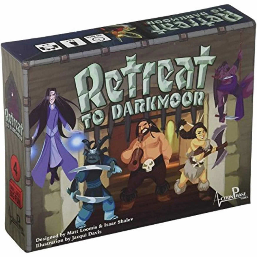 AZIAKG230 Retreat To Darkmoor Card Game Action Phase Games (ONLINE ORDER ONLY)