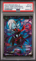 2020 DRAGON BALL SUPER TOWA, DARK SORCERESS #P-213 - PSA 10 (Online Order Only)