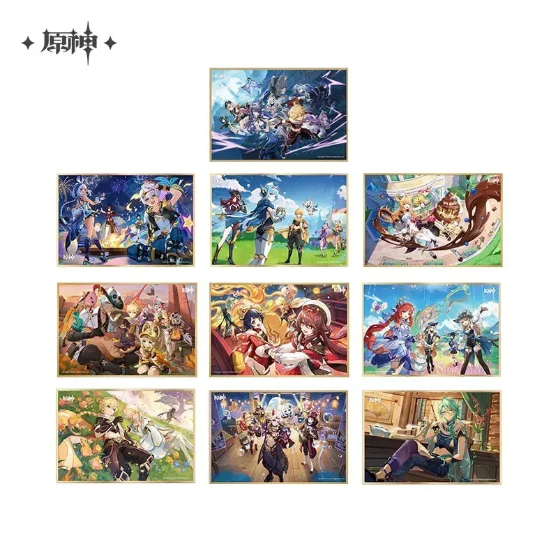 Genshin Impact Shikishi Card Board