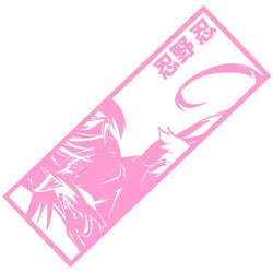 KissShot | MonogatariSeries| Car Sticker Anime Girl Comics Endure Wild Endure Stickers Window Bumper Windshield Vinyl Decals (ONLINE ORDER ONLY)