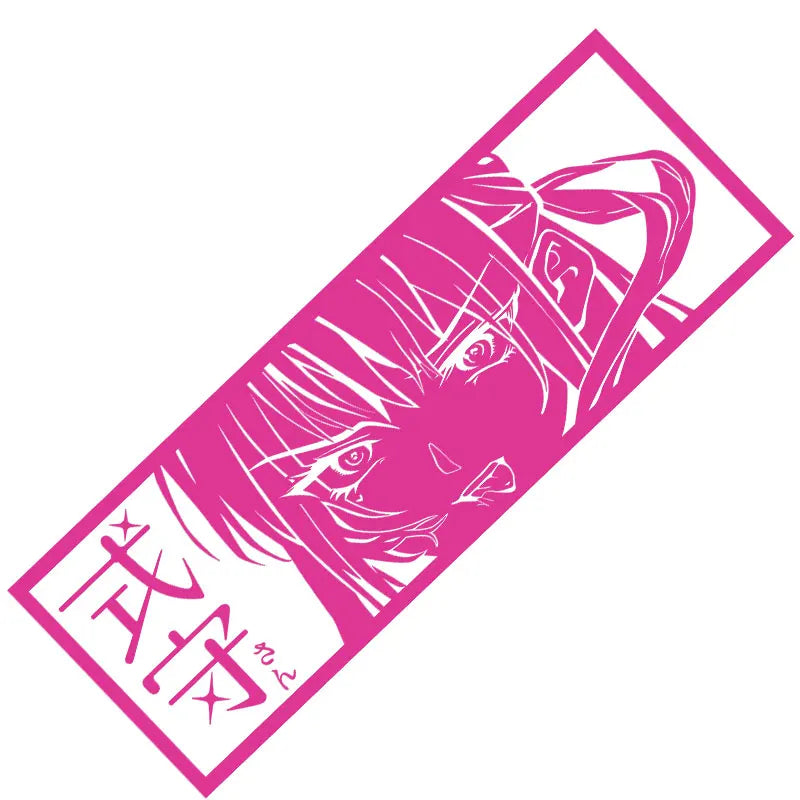MᎥcchon ShᎥkᎥmorᎥ |みっちょん  Anime Car Sticker Girl Comics Laptop Stickers Window Bumper Windshield Vinyl Decals (ONLINE ORDER ONLY)