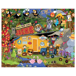 Abbie & Jack in the Jungle 300 Piece Soft Touch Jigsaw Puzzle Crown Point (ONLINE ORDER ONLY)