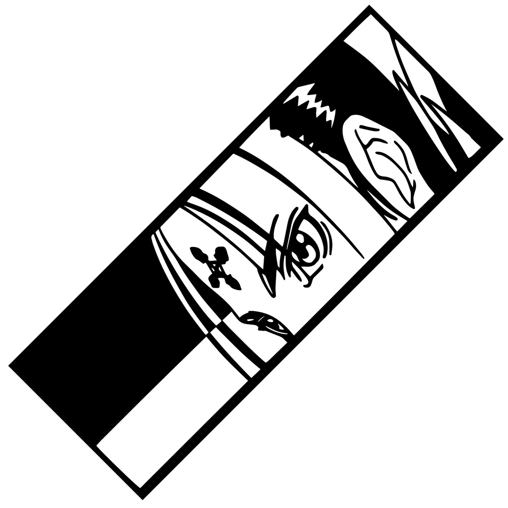Anim Car Sticker Hunters Laptop Computer Stickers External Accessor Window Bumper Personality Becoration Die Cutting Vinyl Decal (ONLINE ORDER ONLY)