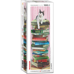 Academic Cat 1000 Piece Panoramic Jigsaw Puzzle Eurographics (ONLINE ORDER ONLY)
