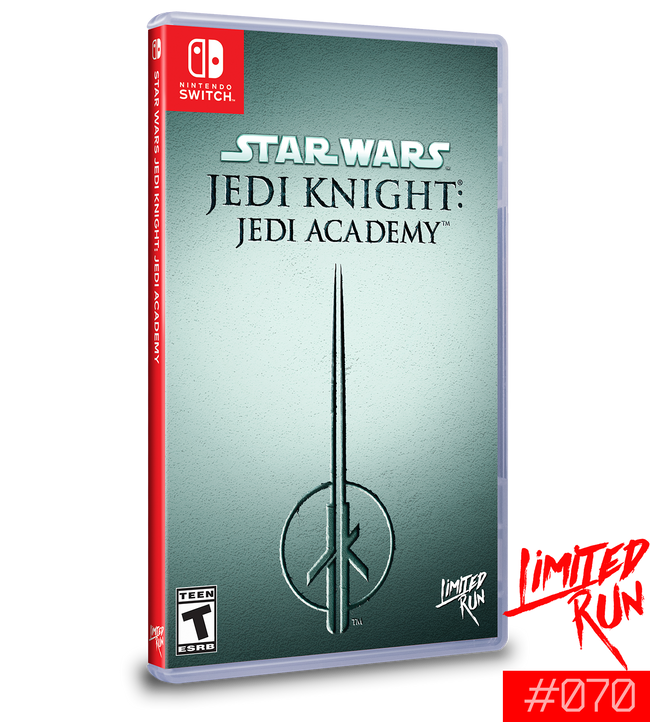 Limited Run #70: Star Wars Jedi Knight: Jedi Academy (Nintendo Switch) (ONLINE ORDER ONLY)