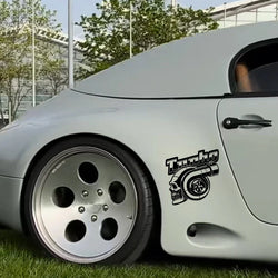 SKULL TURBO car stickers Vinyl Decals - For Cars, Trucks, Walls, Laptops, Windows, Motorcycles, Bumpers Or Crafts (Online Order Only)