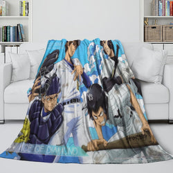 Ace of Diamond Blanket Flannel Fleece Throw Room Decoration (Online Order Only)