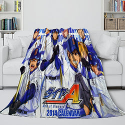 Ace of Diamond Blanket Flannel Fleece Throw Room Decoration (Online Order Only)