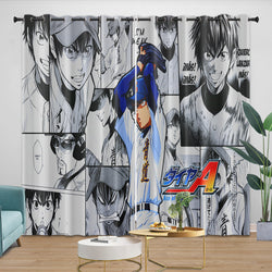 Ace of Diamond Curtains Blackout Window Drapes Room Decoration (Online Order Only)