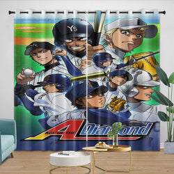 Ace of Diamond Curtains Blackout Window Drapes Room Decoration (Online Order Only)