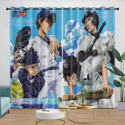 Ace of Diamond Curtains Blackout Window Drapes Room Decoration (Online Order Only)