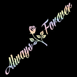 Always And Forever Car Stickers JDM Windshield Banner Motivation Dream Build Escape After The File Glass Decoration Vinyl Decals (ONLINE ORDER ONLY)