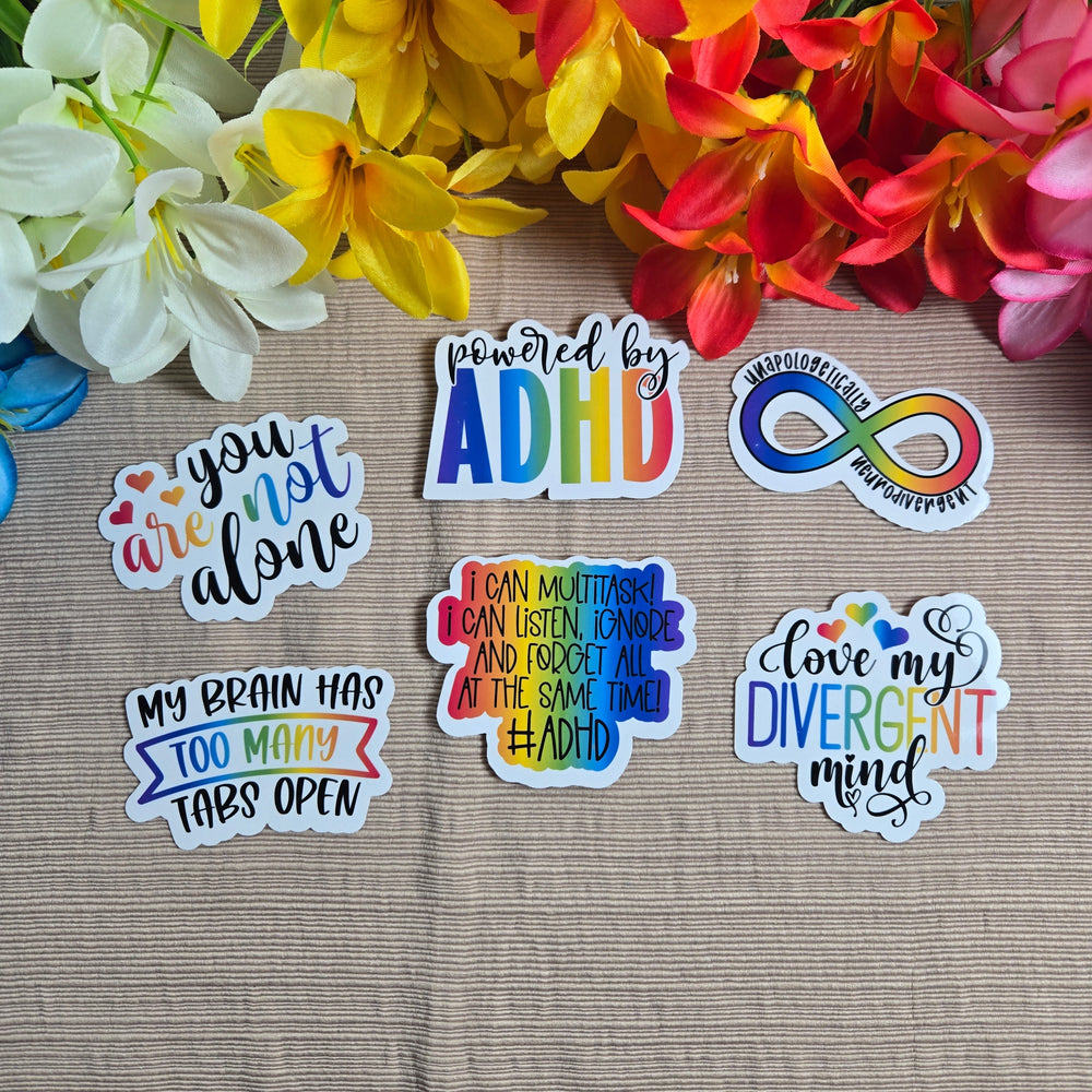 Neurodivergent Sticker Series 2 (ONLINE ORDER ONLY)