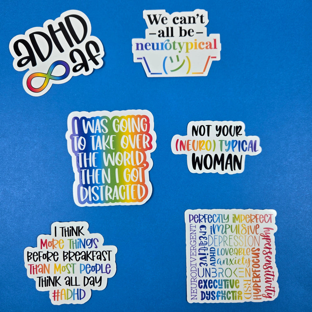 Neurodivergent Sticker Series 1 (ONLINE ORDER ONLY)